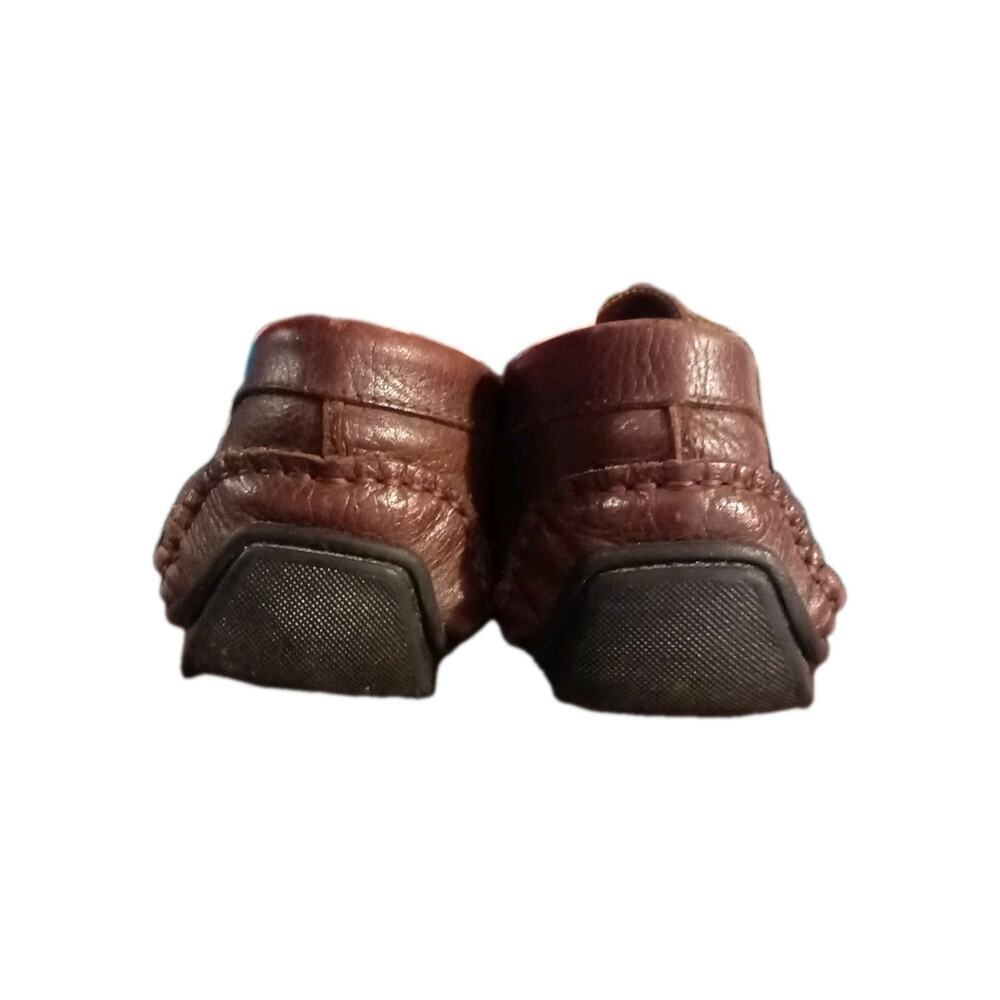 Giorgio Brutini Brown Genuine Leather Mens Le Glove Driving Loafers Size 11 M - Picture 5 of 6